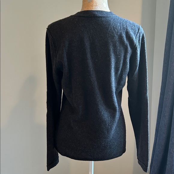 MAGASCHONI V-NECK CASHMERE SWEATER L - Picture 3 of 5